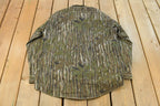 Vintage 1990s Deerskin Real Tree Camo Button Up Shirt Men's M / Outdoorsman / Hunting Shirt / Made in USA