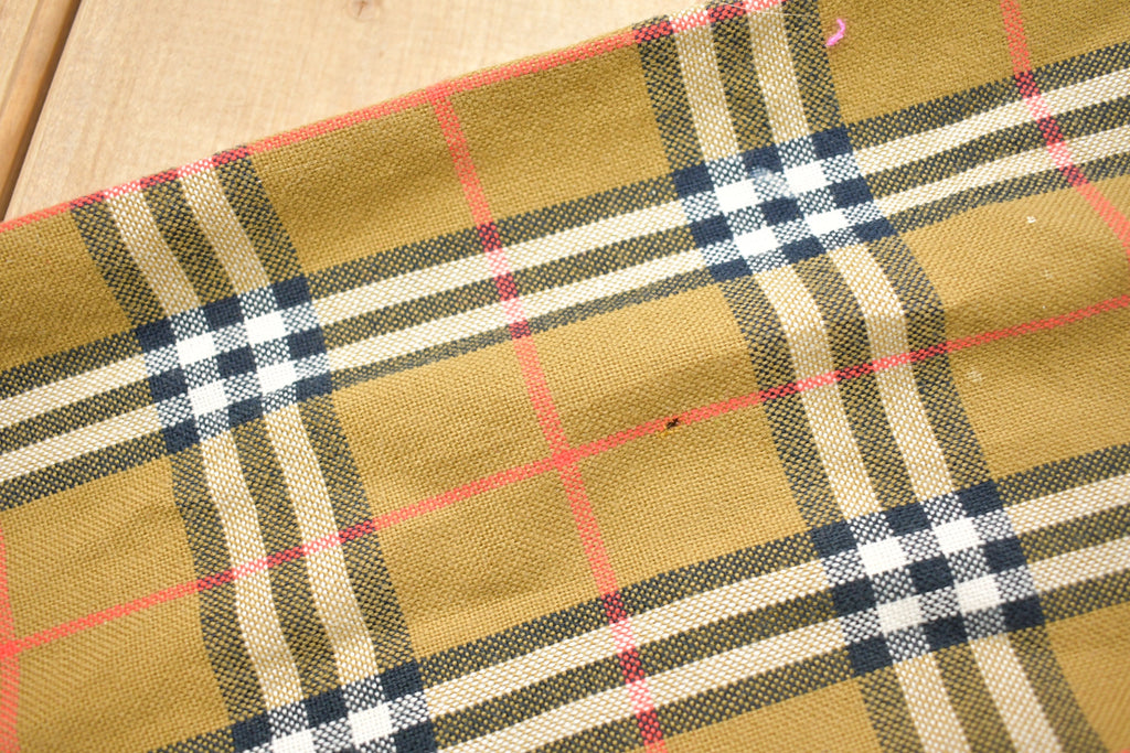 Vintage 1990s Plaid Flannel Button Up Shirt