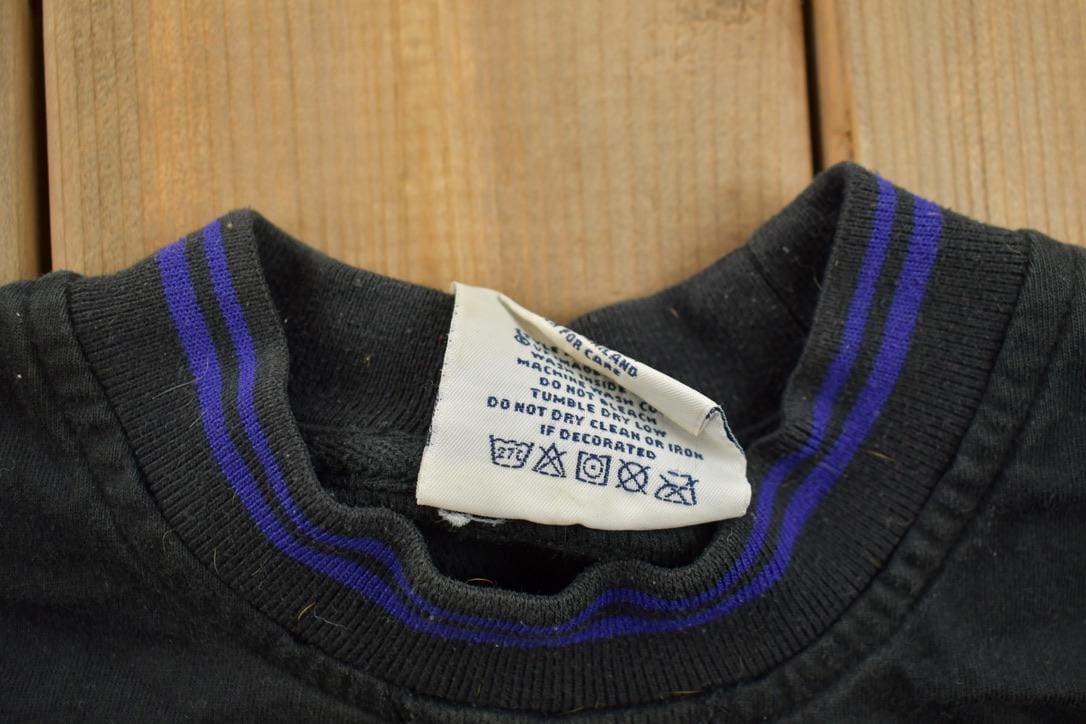 Vintage 1990s Los Angeles Kings NHL Raglan Crewneck Sweatshirt
