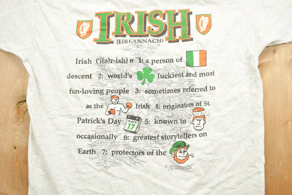 Vintage 1990s Irish St Patricks Day T Shirt