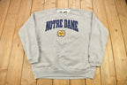 Vintage 1990s University Of Notre Dame Collegiate Starter Crewneck