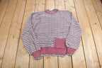 Vintage 1980s Dereta Women's Knit Crewneck Sweater