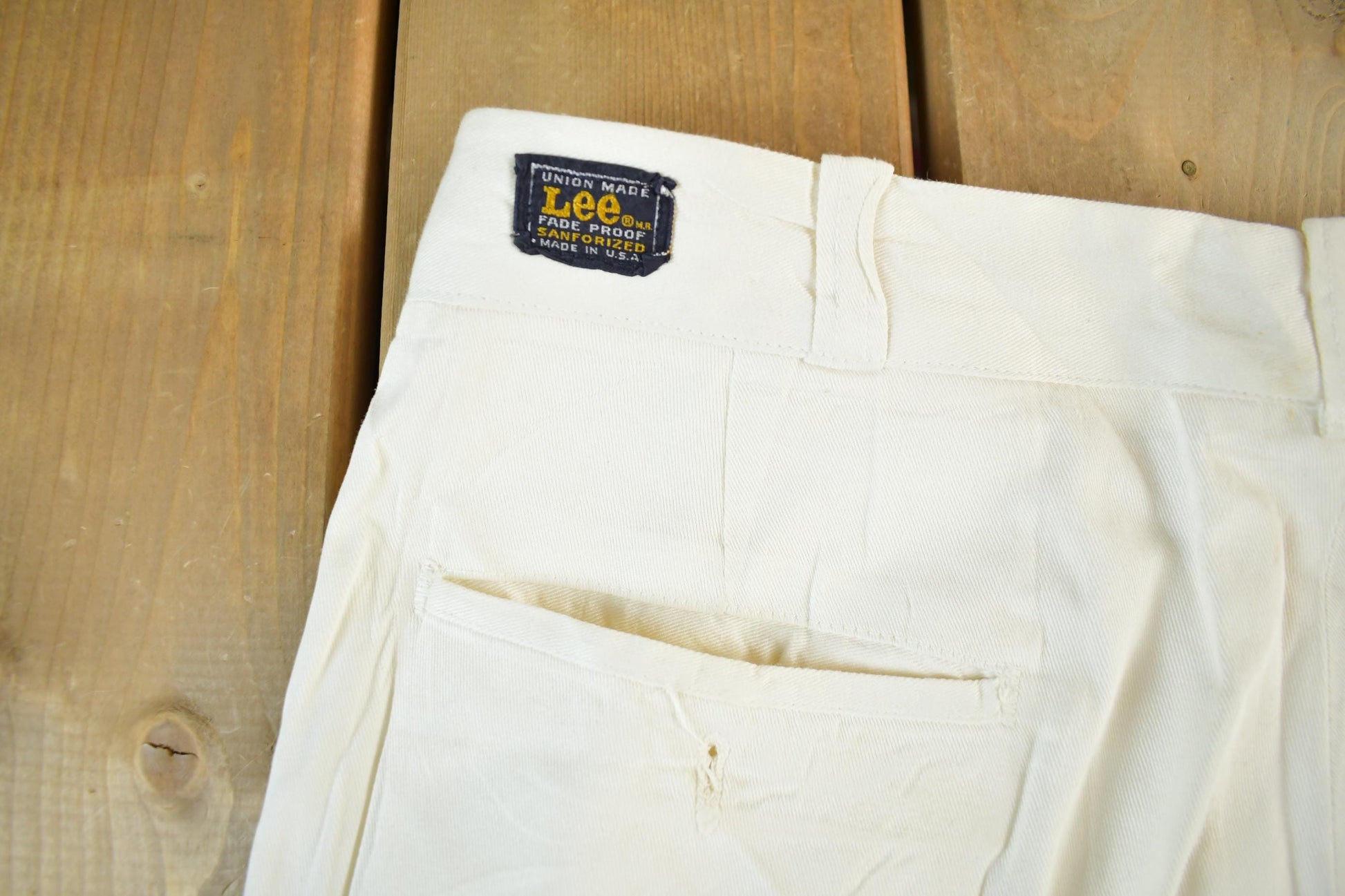 Vintage 1960s Lee Sanforized Pants Adult 34 x 31