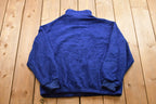 Vintage 1990s Eddie Bauer Fleece Zip Up Sweater