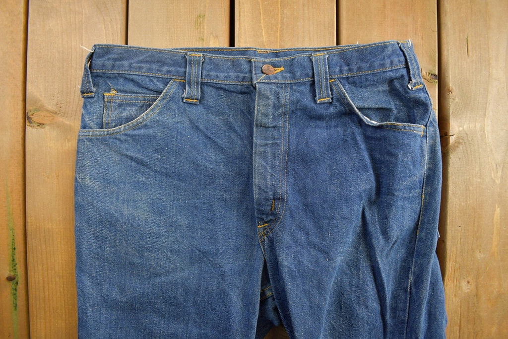 Vintage 1970s GWG Western Style Boot Jeans Size 34 x 38.5