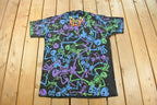 Vintage 1992 The Grateful Dead Dead Spaces All Over Print Graphic T-Shirt Men's XL