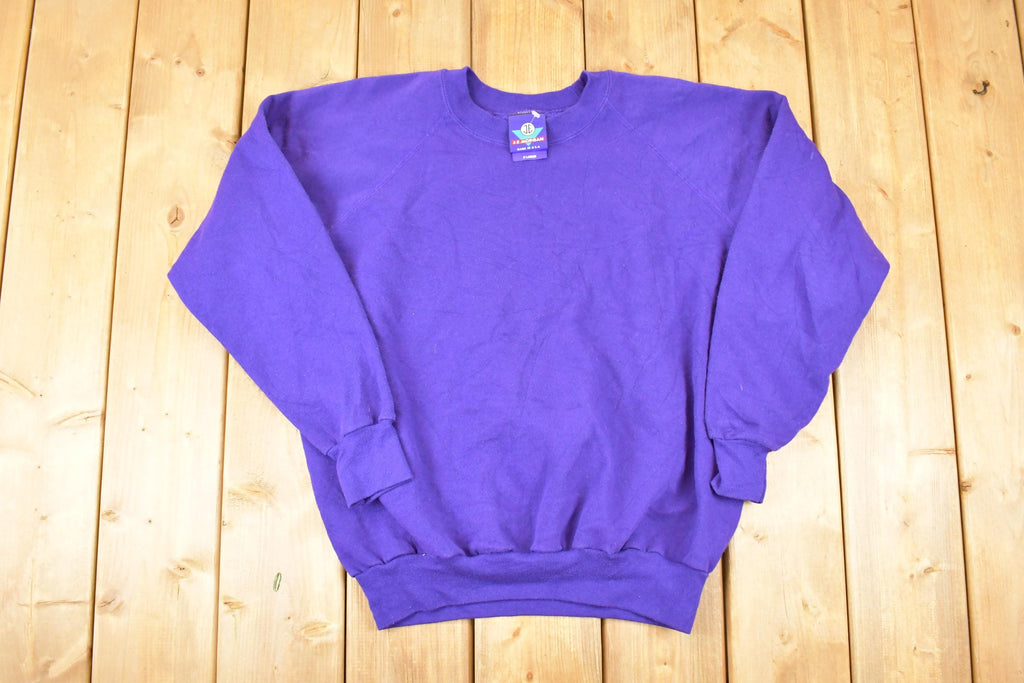 Vintage 1990s JE Morgan Blank Crewneck Sweatshirt Women's XL