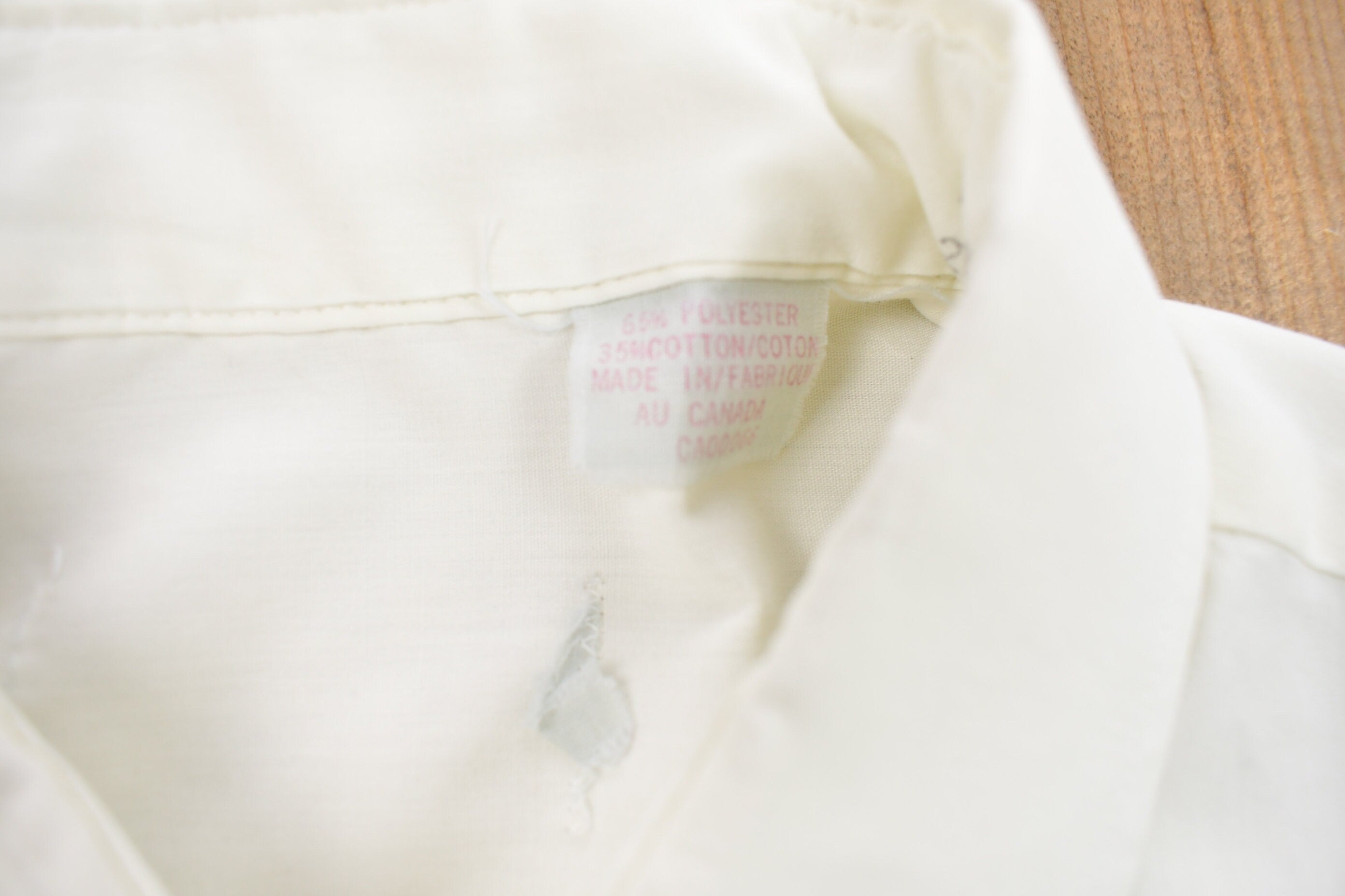 Vintage 1990s Button Up Dress Shirt