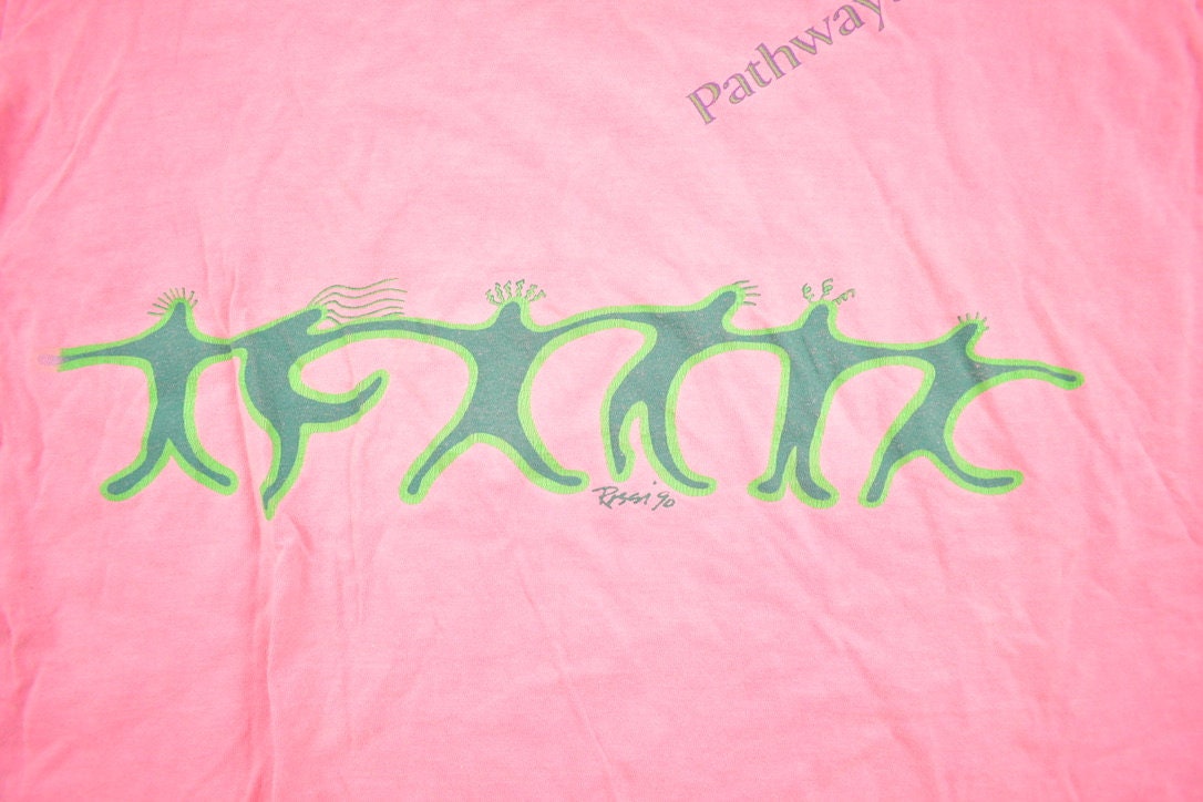 Vintage 1990 Dancing Group Graphic T Shirt