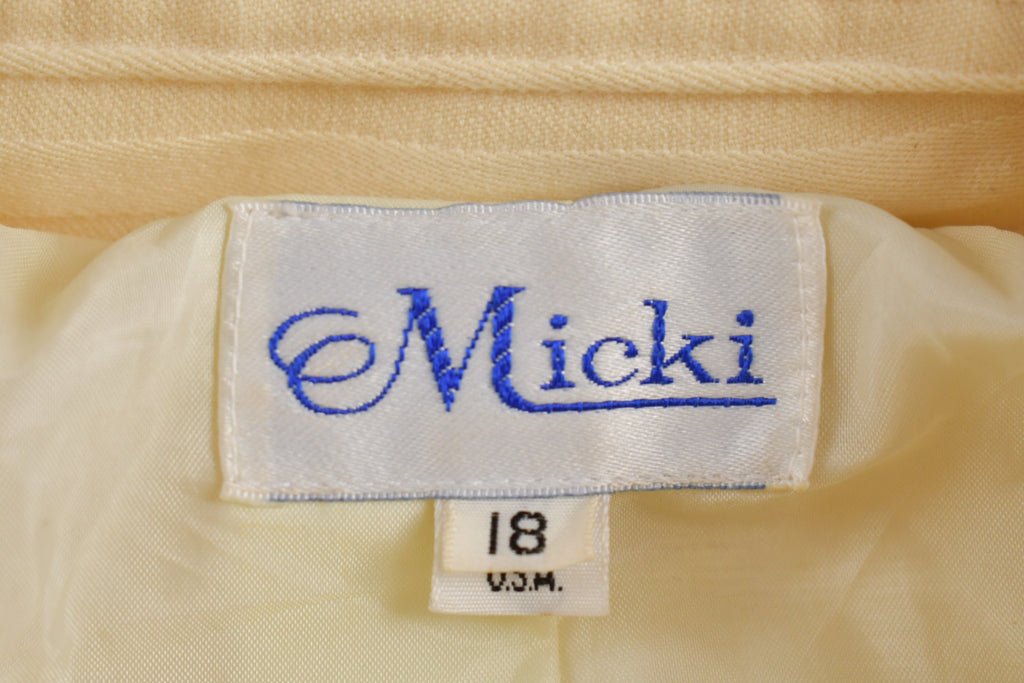 Vintage 1980s Micki Full Length Jacket
