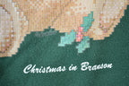 Vintage 1990s Christmas In Branson Cute Teddy Bear Crewneck Sweater