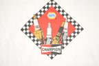 Vintage 1990s Napa Delta Champion Spark Plugs Souvenir Automotive T-Shirt Men's L