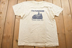 Vintage 1990s The Wayside Hudson Falls NY Cabin Souvenir T Shirt  Streetwear  Made In USA  Vacation Tee  Travel T Shirt  Screen Stars