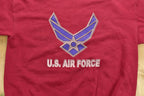Vintage 1990s Air Force Graphic Crewneck Sweatshirt