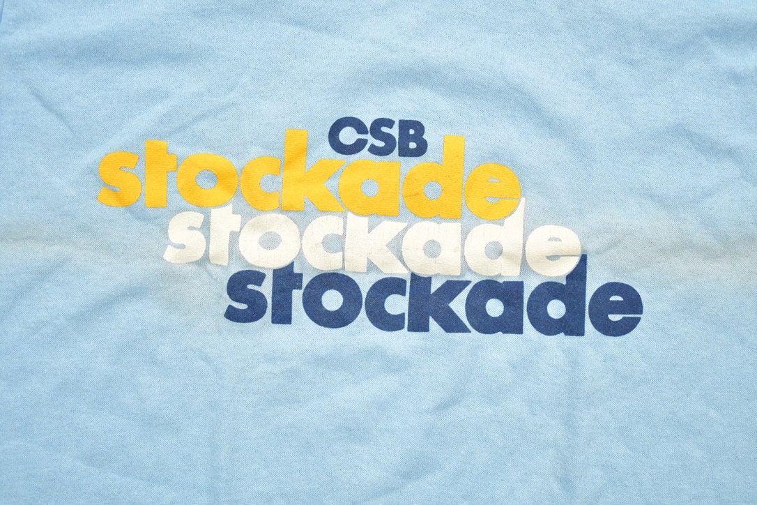 Vintage 1990s CSB Stockade Graphic T-Shirt