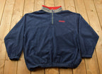 Vintage 1990s Dura Grade Fleece Quarter Zip Sweater  Outdoorsman  90s Sweater  Streetwear  Hiking  Fleece Zip up  Fleece Pullover