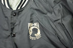 Vintage 1990s POW MIA USA Military Satin Bomber Jacket