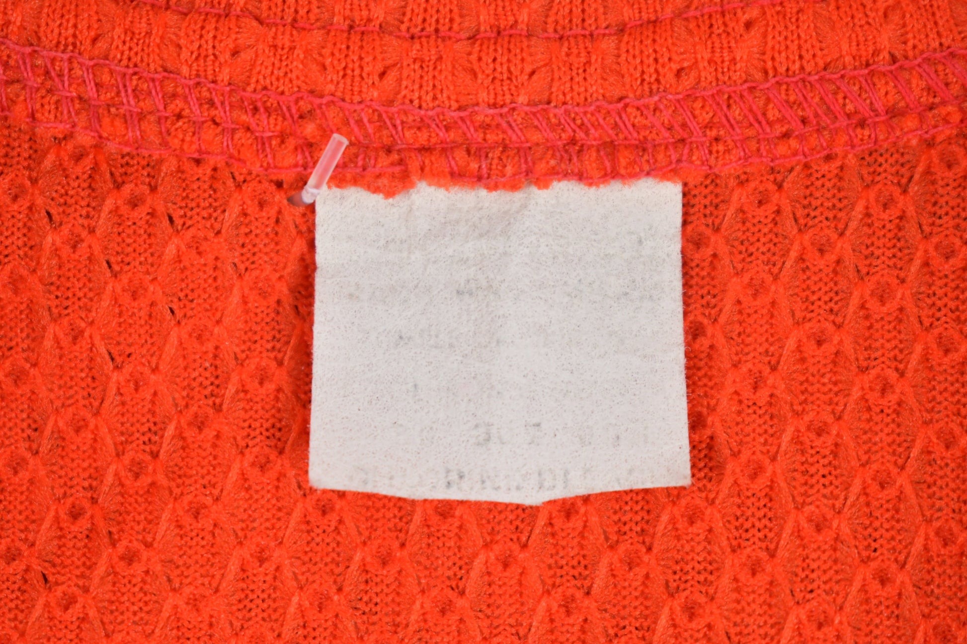 Vintage 1970s Sleeveless Button Up Shirt