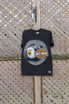Vintage 1980 Harley Davidson Motorcycles American Iron T Shirt