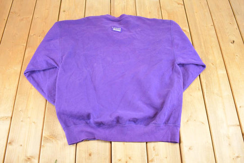 Vintage 1990s Lackland USA Souvenir Crewneck Sweatshirt Women's L / 90s Crewneck / Travel Vacation Sweater