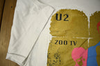 Vintage 1992 U2 Zoo TV Outside Broadcast Tour Band T-shirt