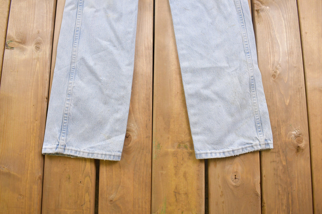 Vintage 1990s Wrangler Light Wash Jeans 35 x 33