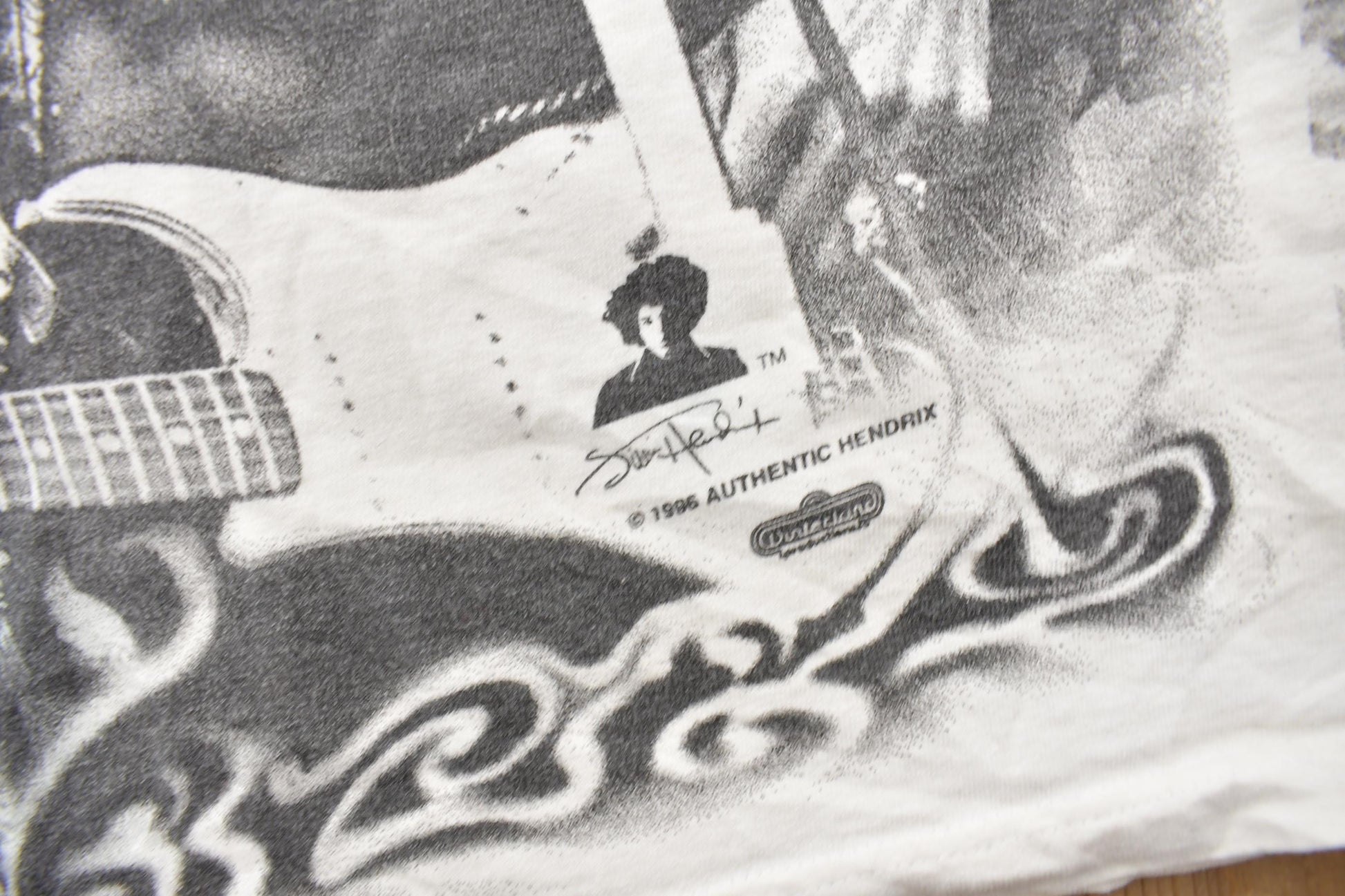 Vintage 1996 Jimi Hendrix All Over Print Band T-shirt