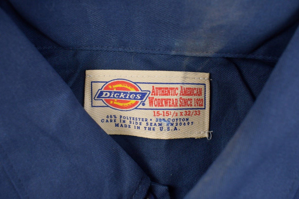 Vintage 1990s Dickies Button Up Work Shirt