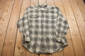 Vintage 1990s Route 66 Plaid Button Up Shirt