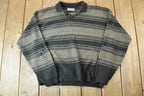 Vintage 1990s Tip Top Classics Collared Knit Sweater