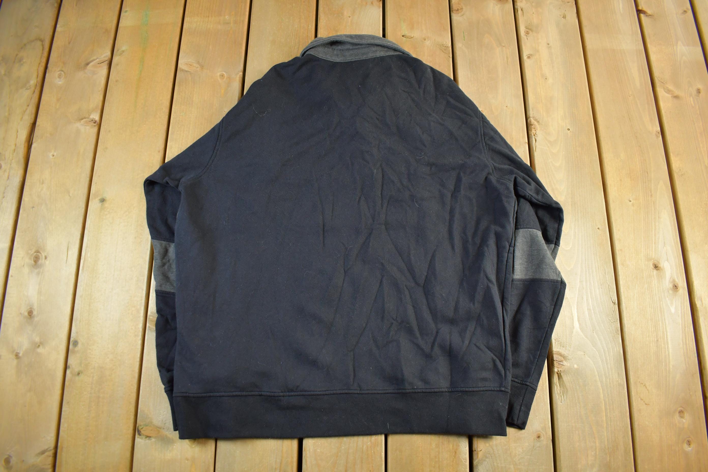 Vintage 1990s Haband Camel Joe Collared Sweatshirt Men's XL