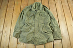 Vintage 1960s Military Field Coat Men's Large