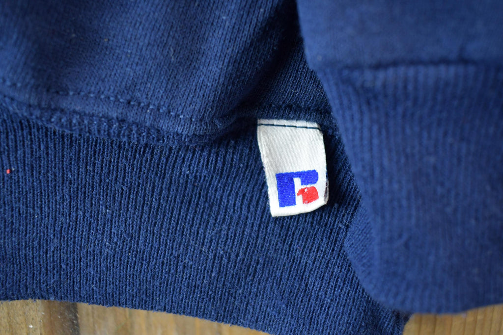 Vintage 1990s Russell Athletic Colour Block Crewneck Sweatshirt