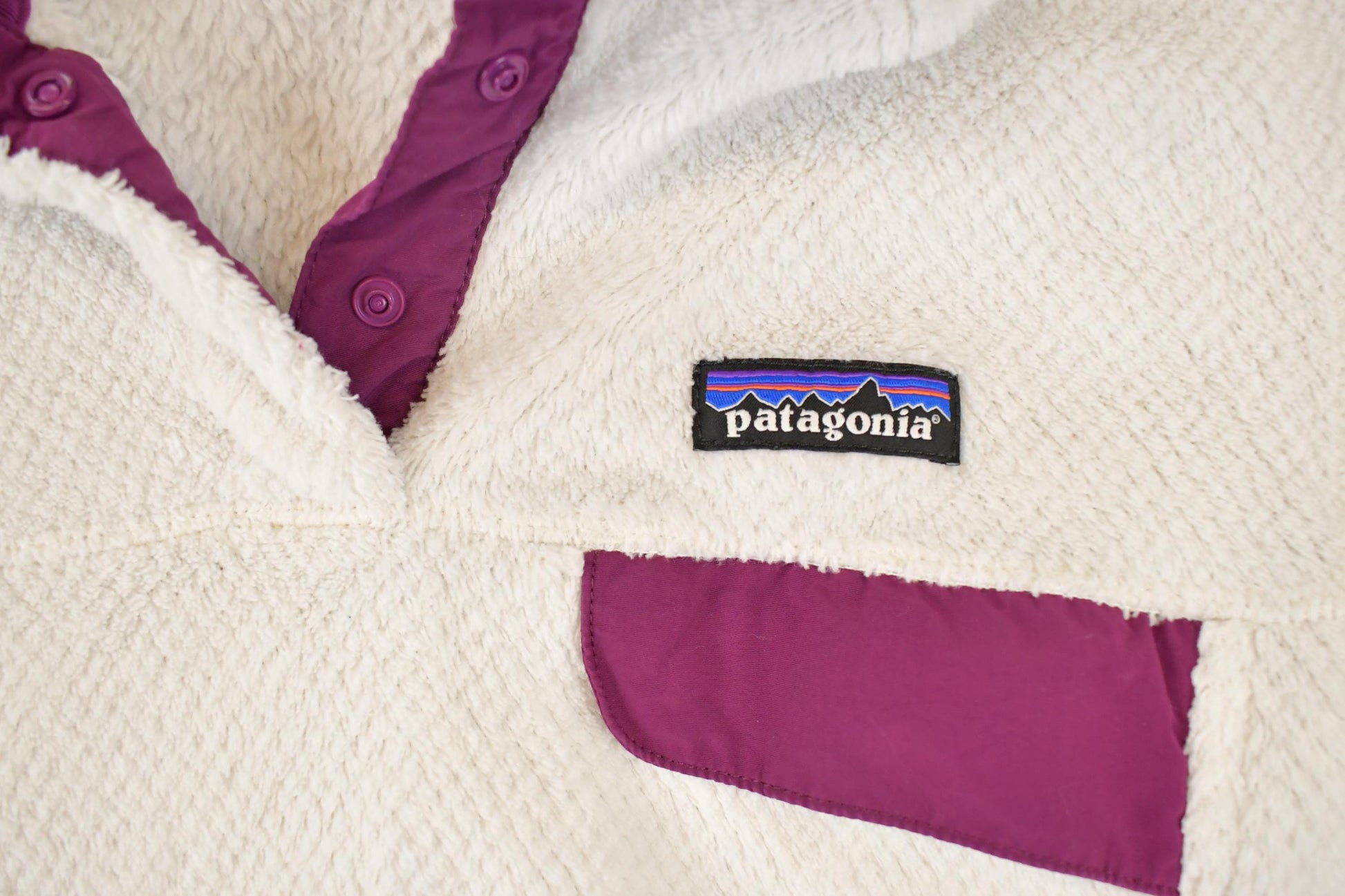 Vintage 1990s Patagonia Quarter Button Fleece Outdoorsman Sweater Women's S