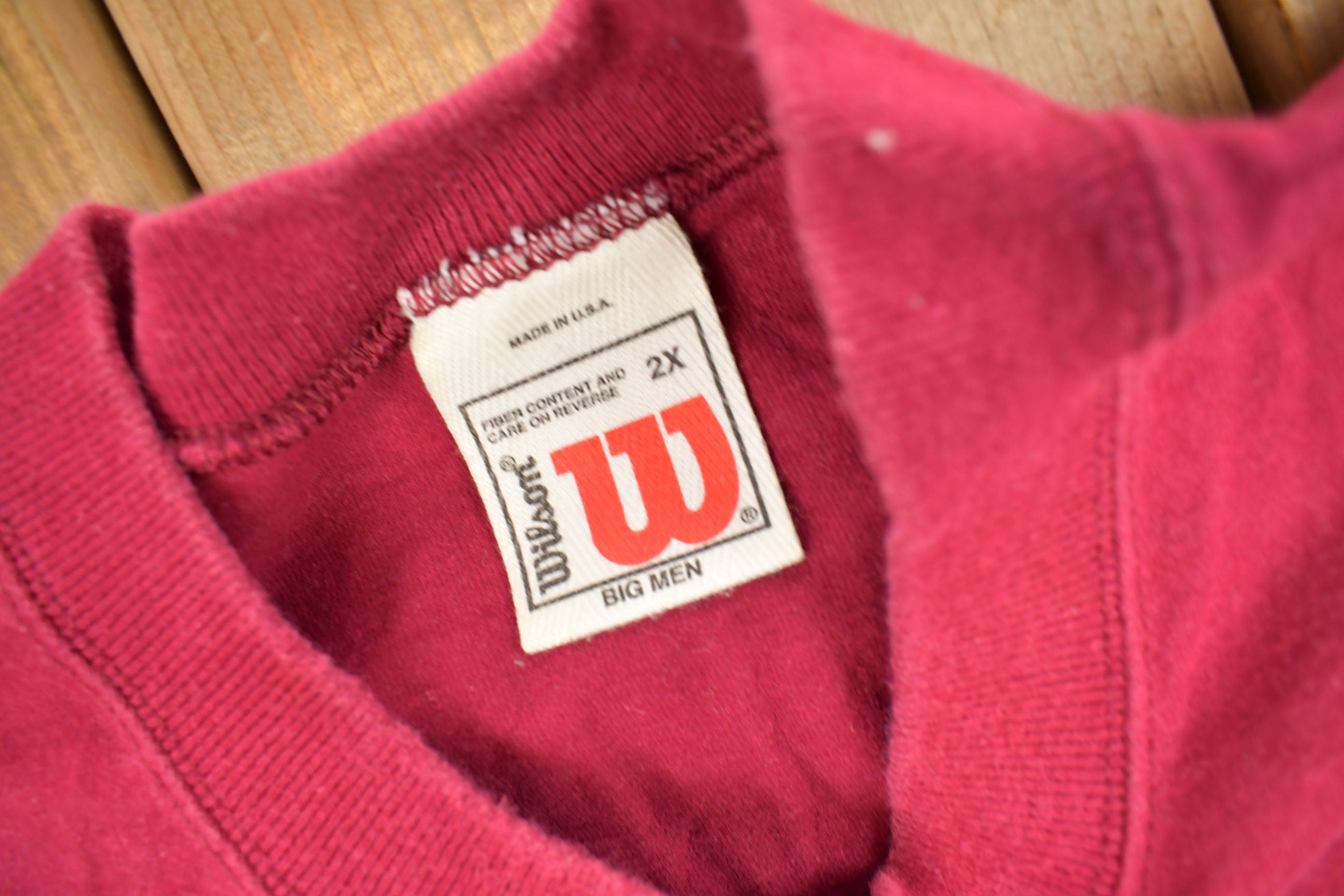 Vintage 1990s Wilson Athletic Wear Graphic T Shirt