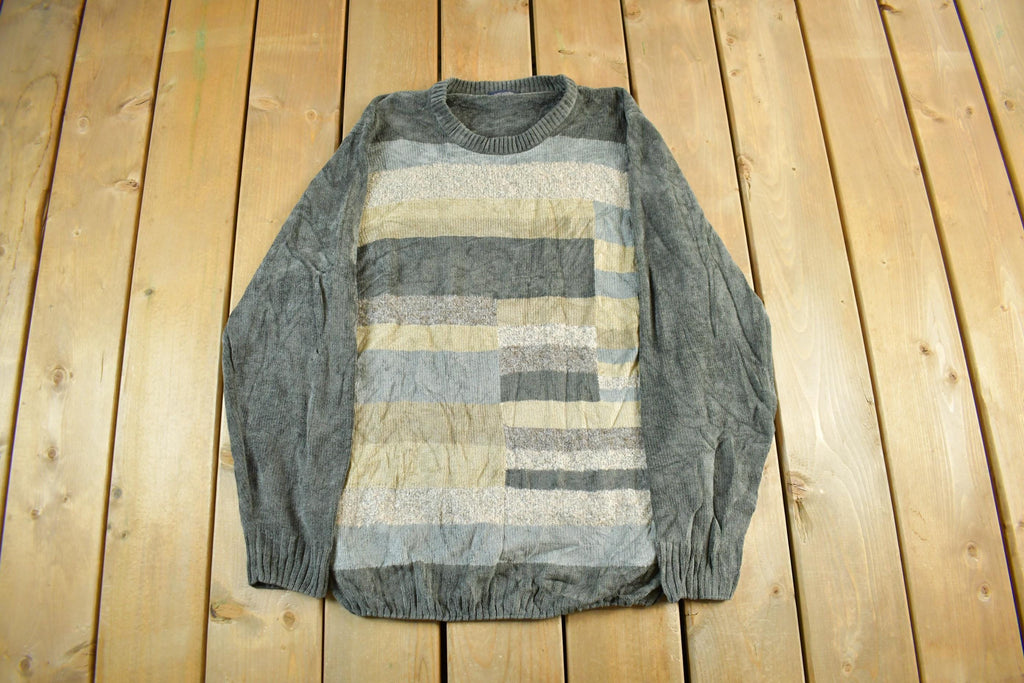 Vintage 1990s Dockers Knit Sweatshirt Men's Large
