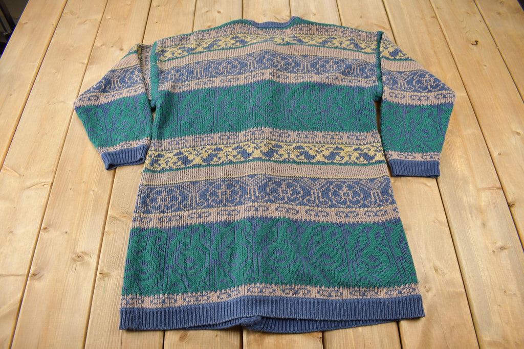 Vintage 1990s Knit Cardigan Sweater