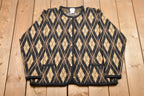 Vintage 1990s Liz Baker Button Up Cardigan Sweater