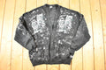 Vintage 1990s Winter Kitten AOP Cardigan Sweatshirt Women's XL