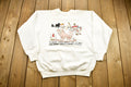 Vintage 1990s Red Neck Graphic Crewneck Sweater