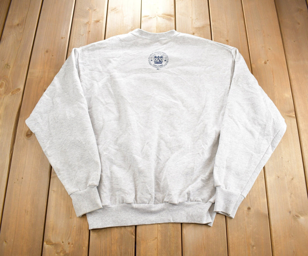 Vintage 1990s BCTGM Union Line University Crewneck Made In USA