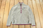 Vintage Y2K Patagonia Deep Pile Half Zip Fleece Sweater Women's Medium