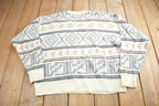 Vintage 1980s London Fog Made In USA Knit Sweater