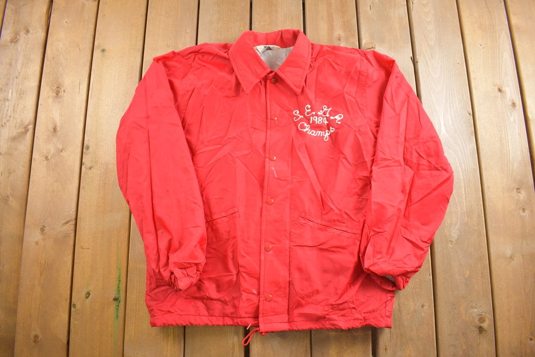 Vintage 1984 Champs WestWind Windbreaker Jacket