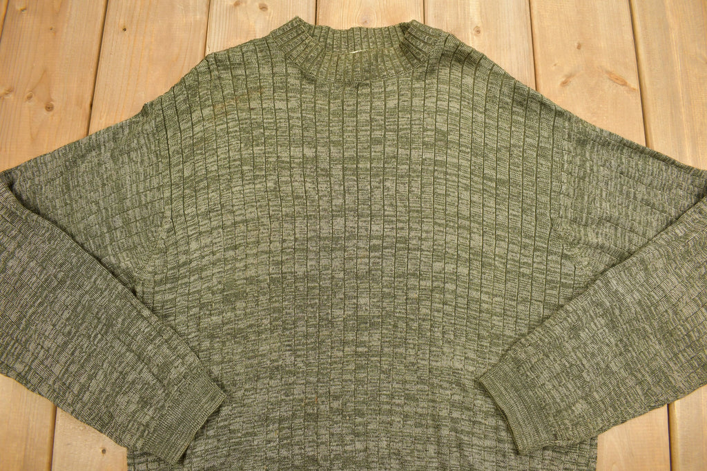 Vintage 1990s Pronto-Uomo Knitted Crewneck Sweater