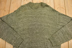 Vintage 1990s Pronto-Uomo Knitted Crewneck Sweater