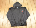 Vintage 1980s Disney Mickey Mouse Hoodie Full Zip Sweatshirt Men's M