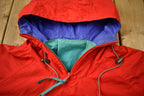 Vintage 1980s Columbia Sportswear Quarter Zip Windbreaker Jacket