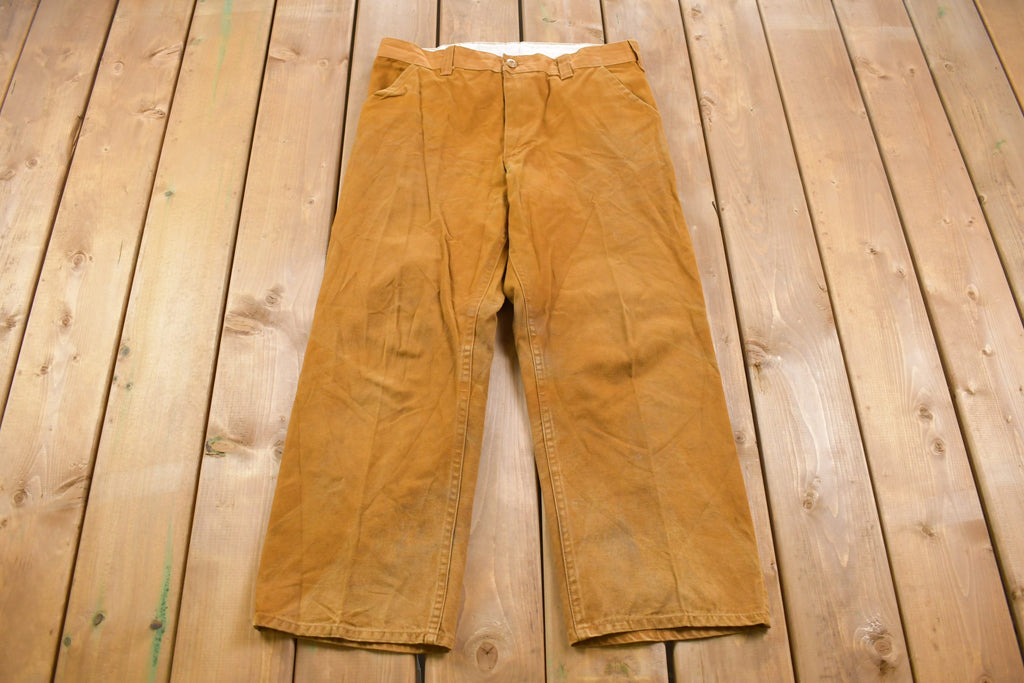 Vintage 1980s Saftbak Khaki Trousers