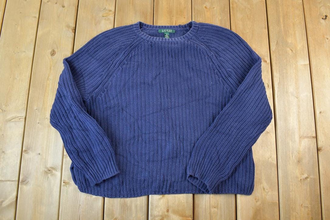 Vintage 1990s Lauren Ralph Lauren Knit Crewneck Sweater